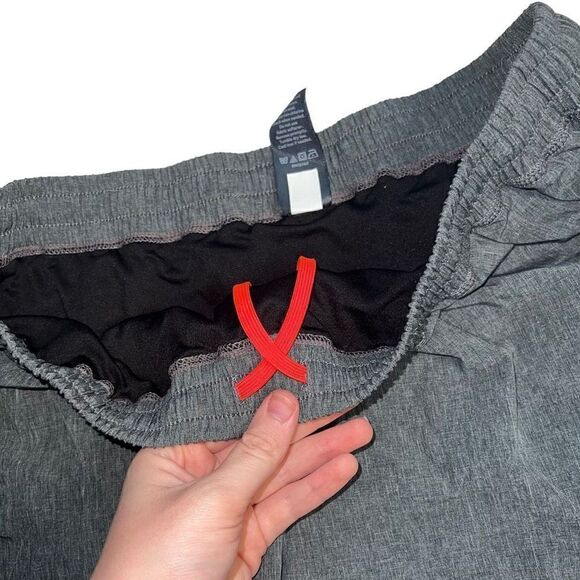 CHAMPION Grey Drawstring Athletic Short Size Large - Picture 3 of 7